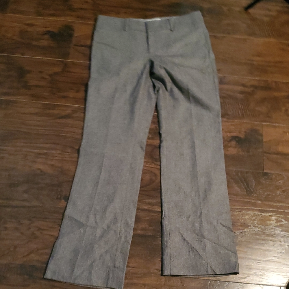 Banana Republic Charcoal Martin Fit Trousers